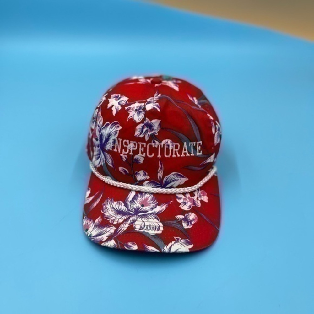 Vintage 90’s San Sun Inspectorate Floral Truck Hat